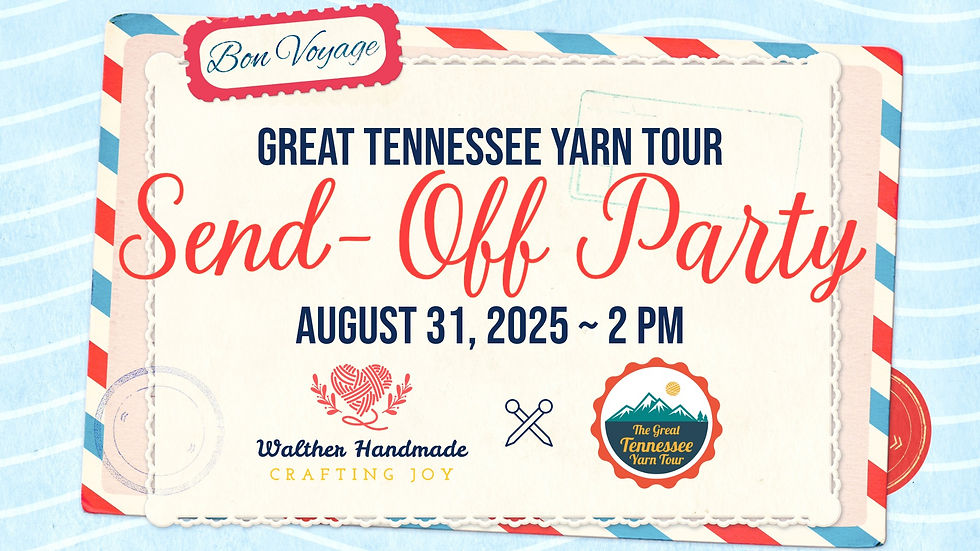 Great Tennessee Yarn Tour Bon Voyage Party