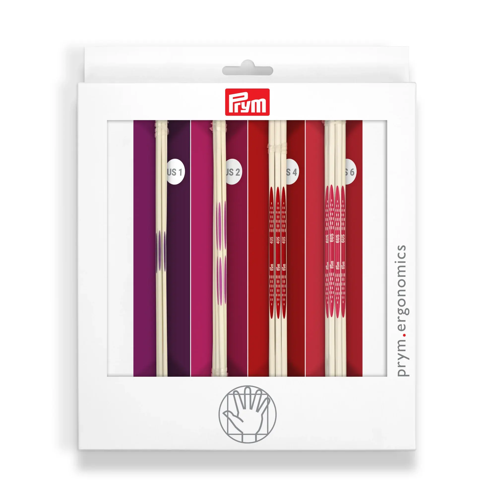 Prym - 8" Double Point Knitting Needles Set