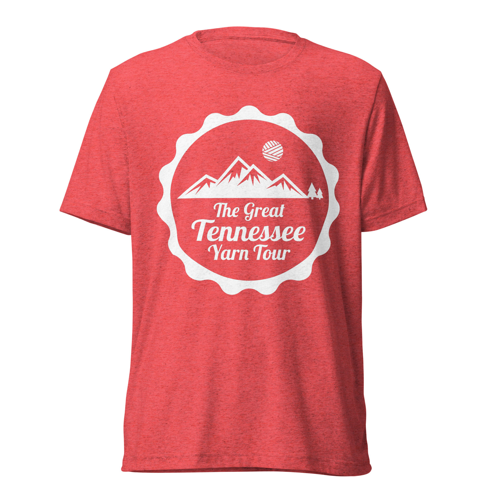Tri-Blend Short Sleeve T-shirt - Solid Logo
