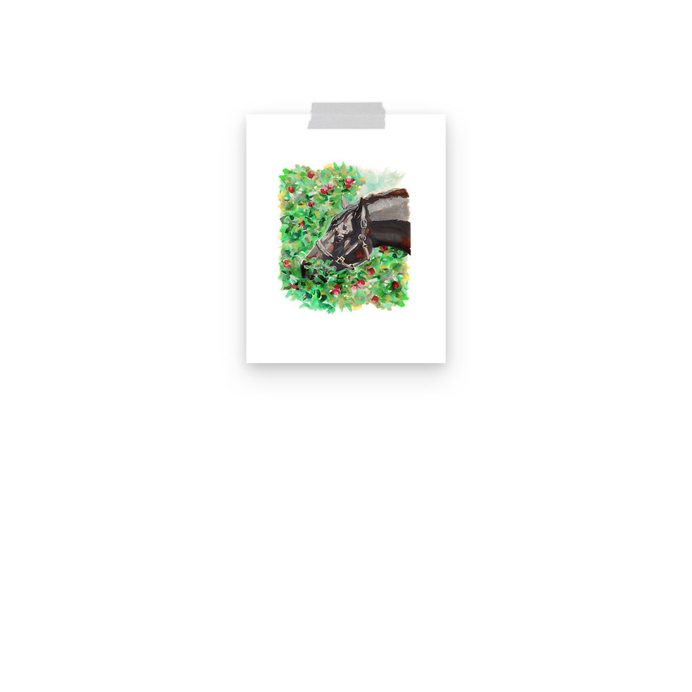Thumbnail: Fresh Apples Giclee Print by Shelly Gerritsma