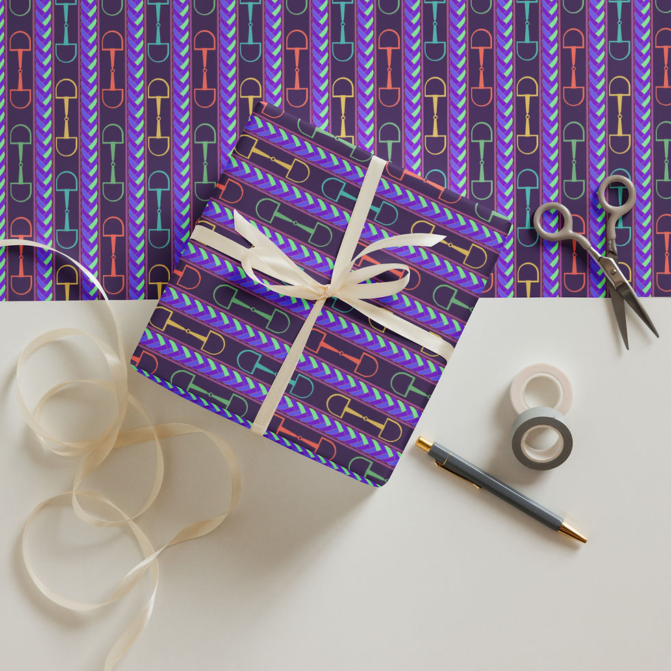 Thumbnail: Rad Ponies Bundle - Wrapping Paper Sheets