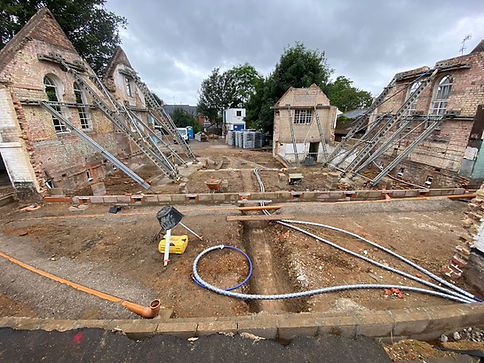 Herts Groundworks project site