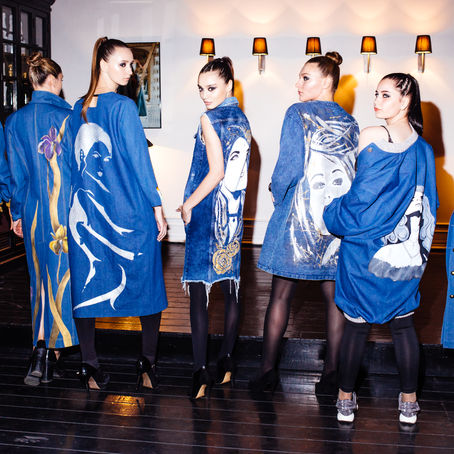New collection #BLOGGMAGAZINE by Skakovskaya & MinaMa Fashion - "GOLD&SILVER №2"