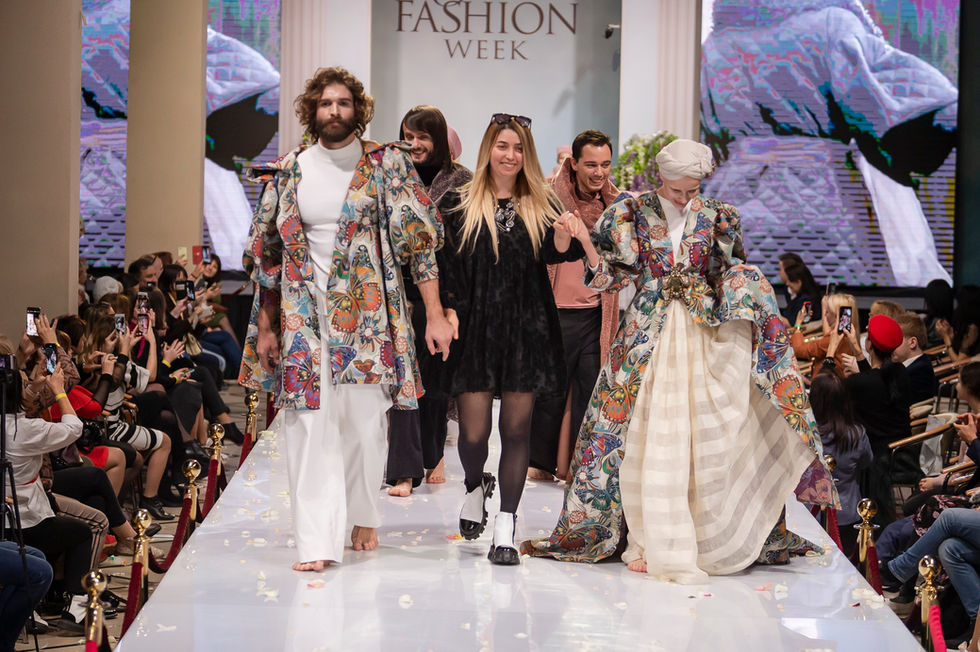 Закрытие «Estet fashion week» в Москве