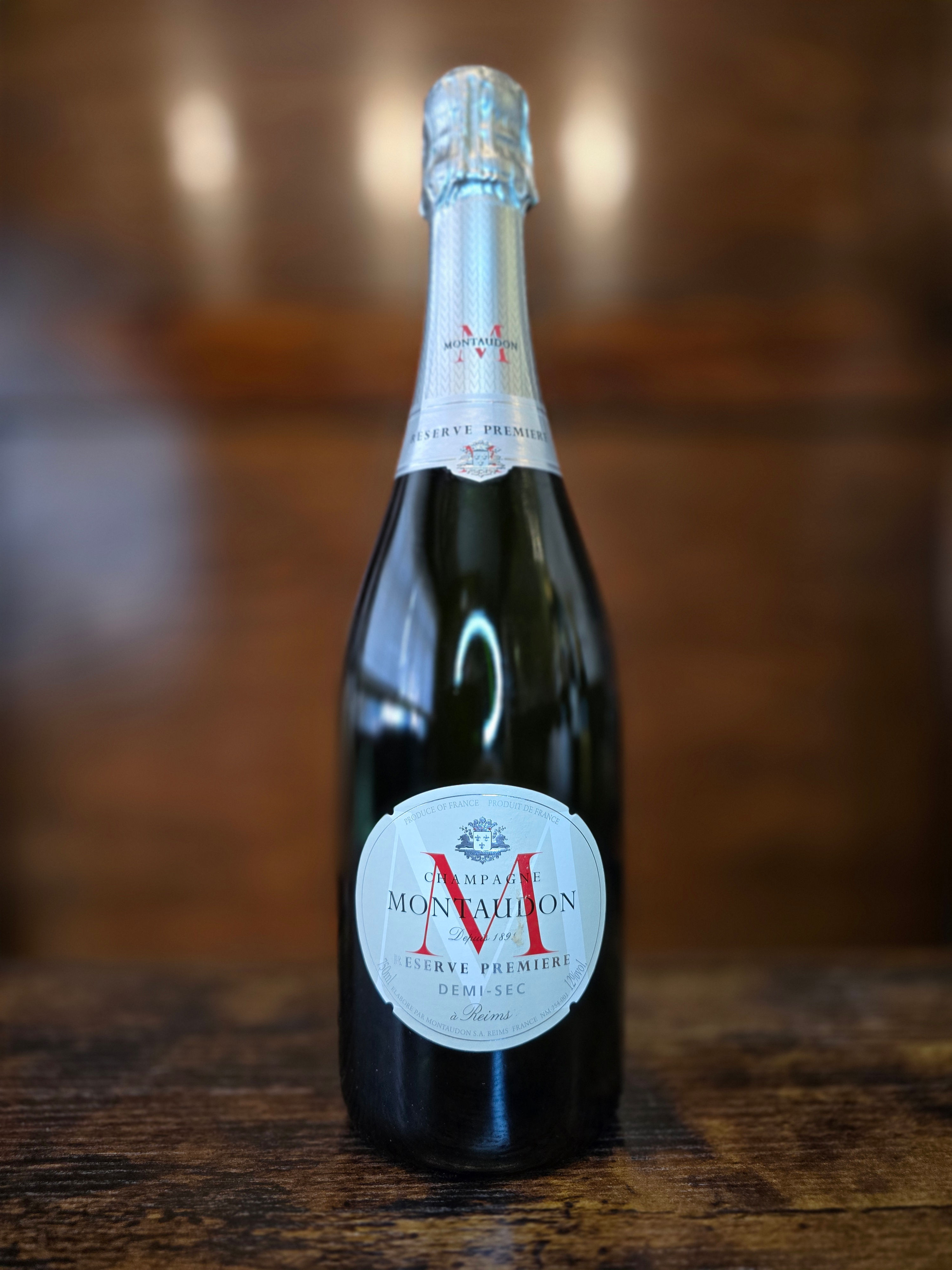 Réserve Première, Demi-Sec, Champagne Montaudon