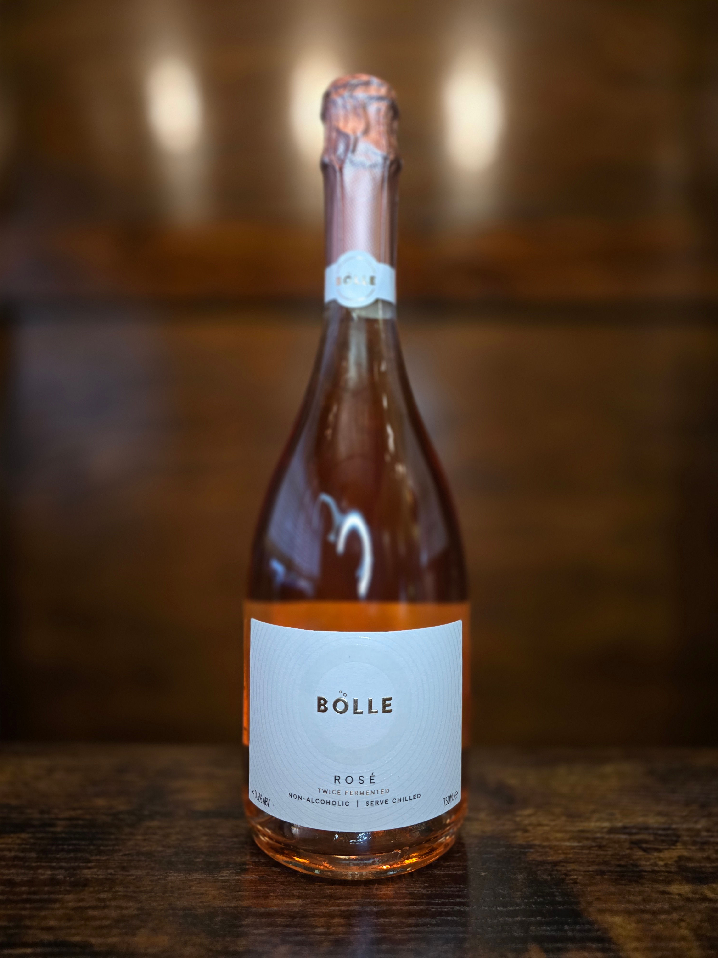 Rosé, 0.5%, Non-Alcoholic, Bolle