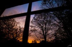 Day142_Window Sunset_May22