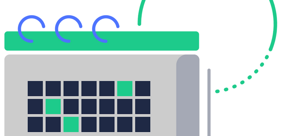 Illustration of a calendar