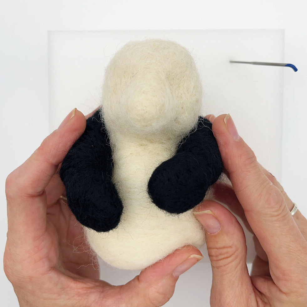 Thumbnail: Needle Felting Kit - Giant Panda