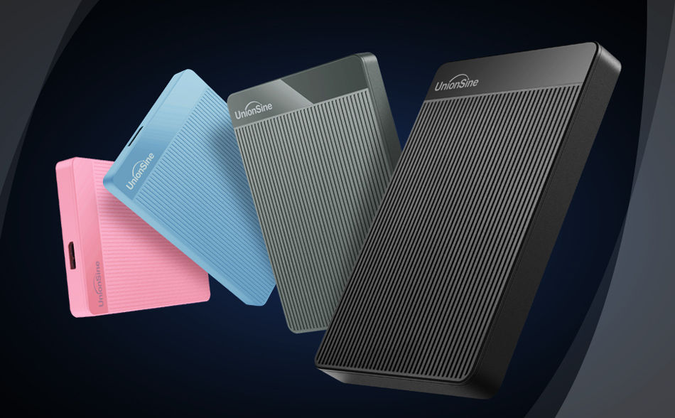 Thumbnail: UnionSine Portable External Hard Drive 500GB/1TB 2.5" USB 3.0 High-Speed HDD for