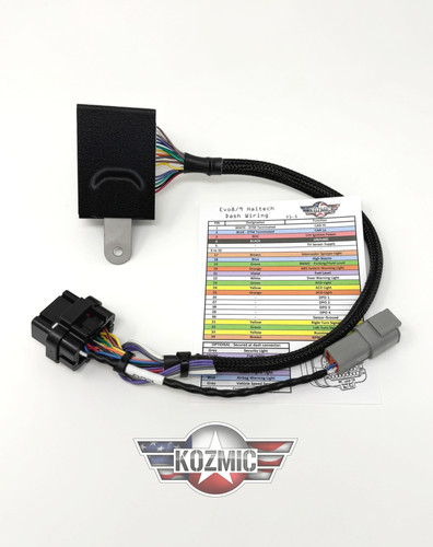 Evo8/9 Digital Dash Wiring Harness | Kozmic Motorsports