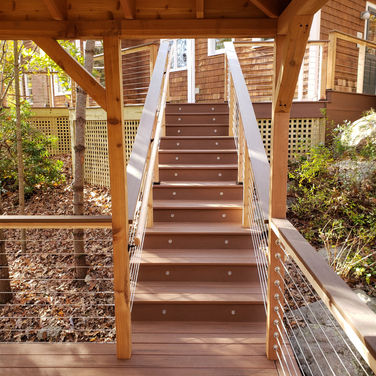 Bespoke Timber Structures Shropshire, Bespoke Stairs, Church Stretton