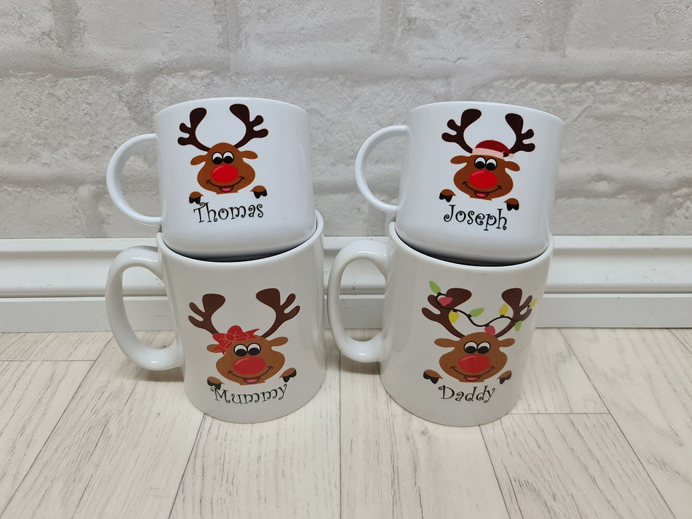 Reindeer Mugs Children