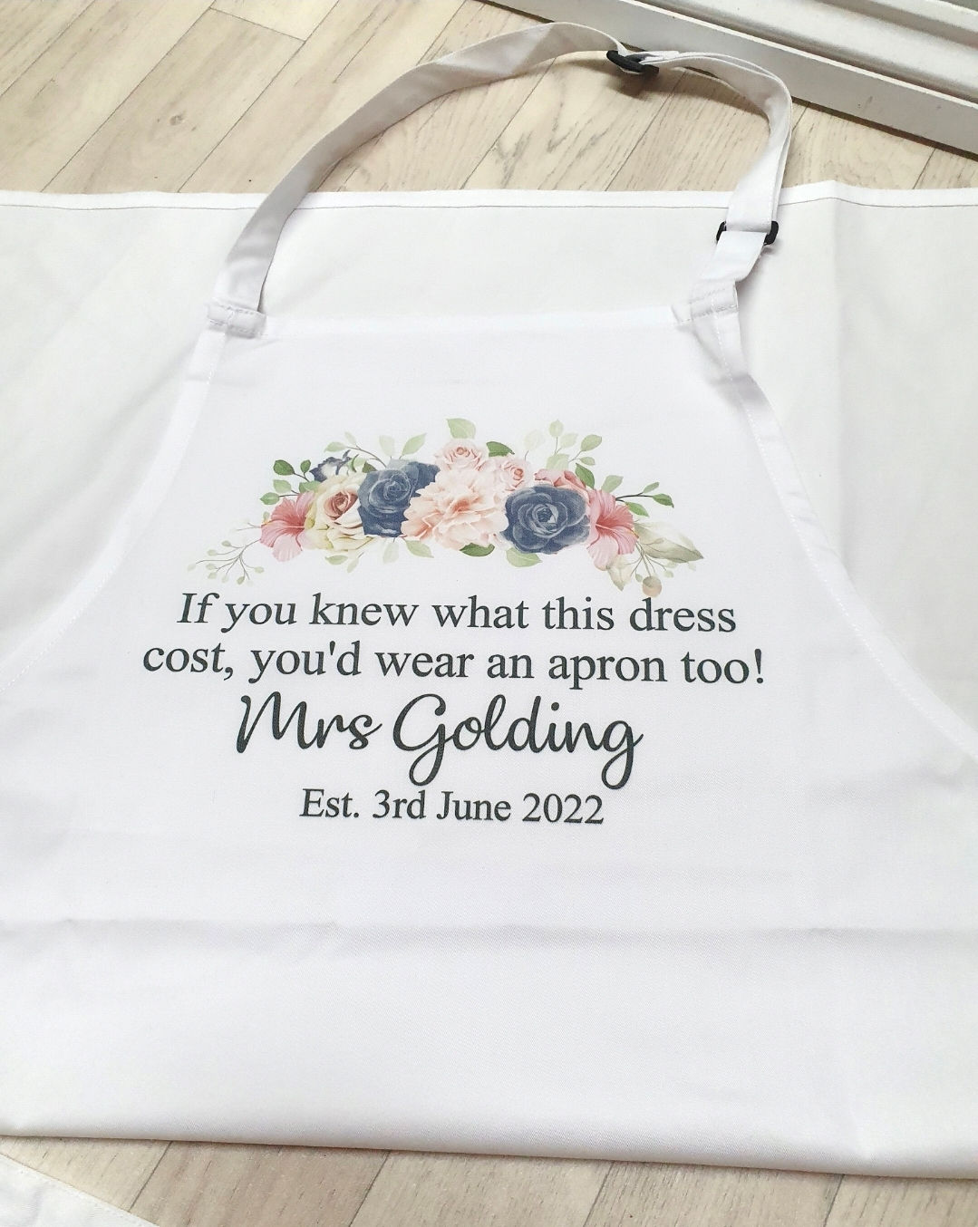 Bride Wedding Breakfast Apron