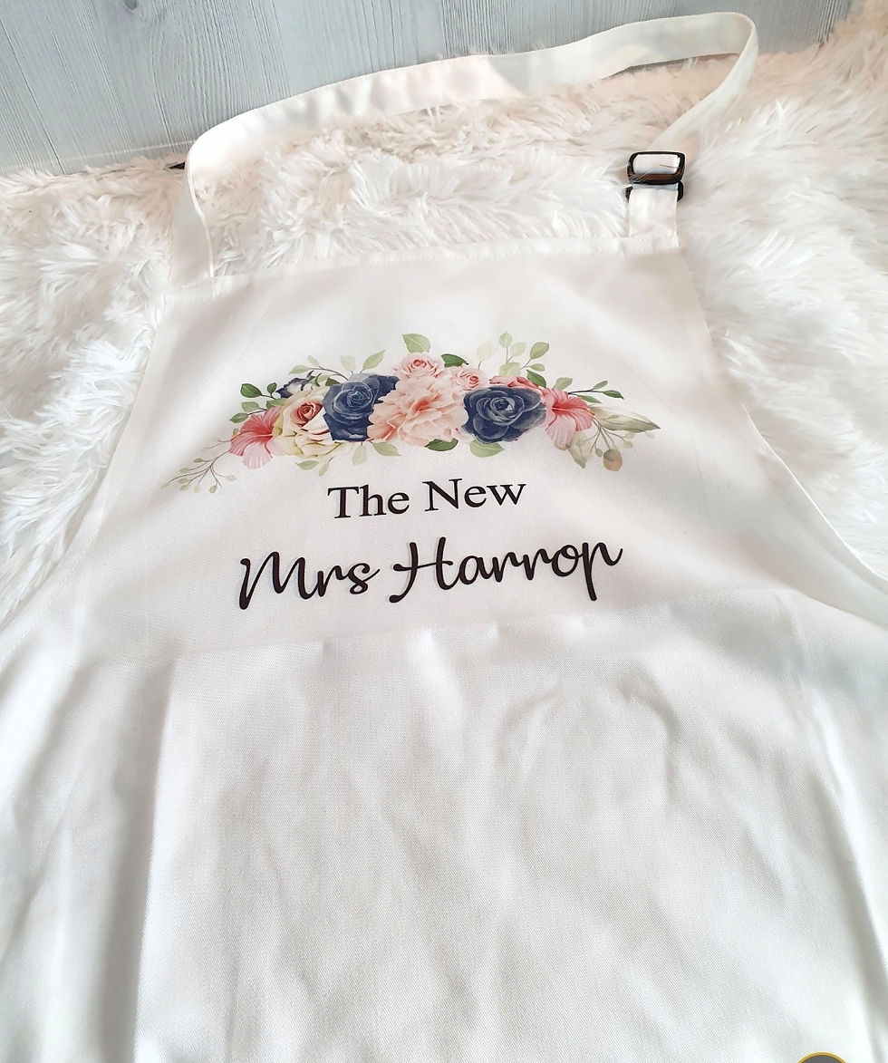 Thumbnail: Personalised Wedding Breakfast  Aprons