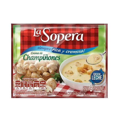 Crema de Champiñones la Sopera,