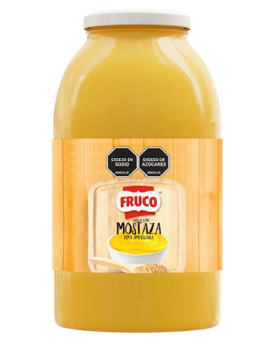 Mostaza Fruco tipo americana, fco x 4015 grs
