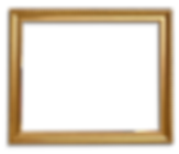 Gold frame square