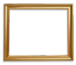 Gold frame square