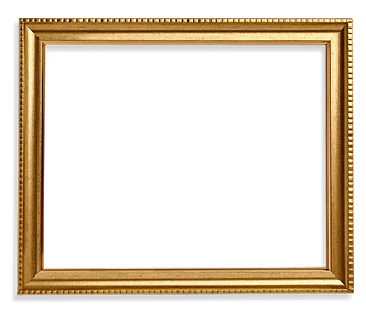 Gold frame square
