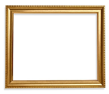 Gold frame square