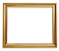 Gold frame square