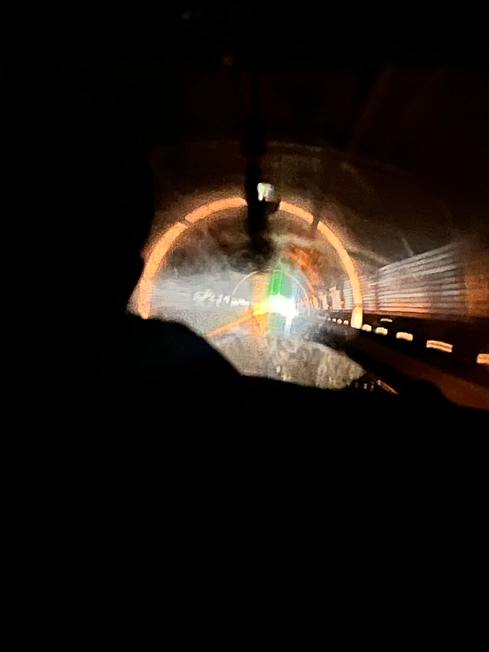 The list coming at the end of a tunnel