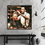 Thumbnail: Dali Cutting Van Gogh's Hair Poster on Canvas