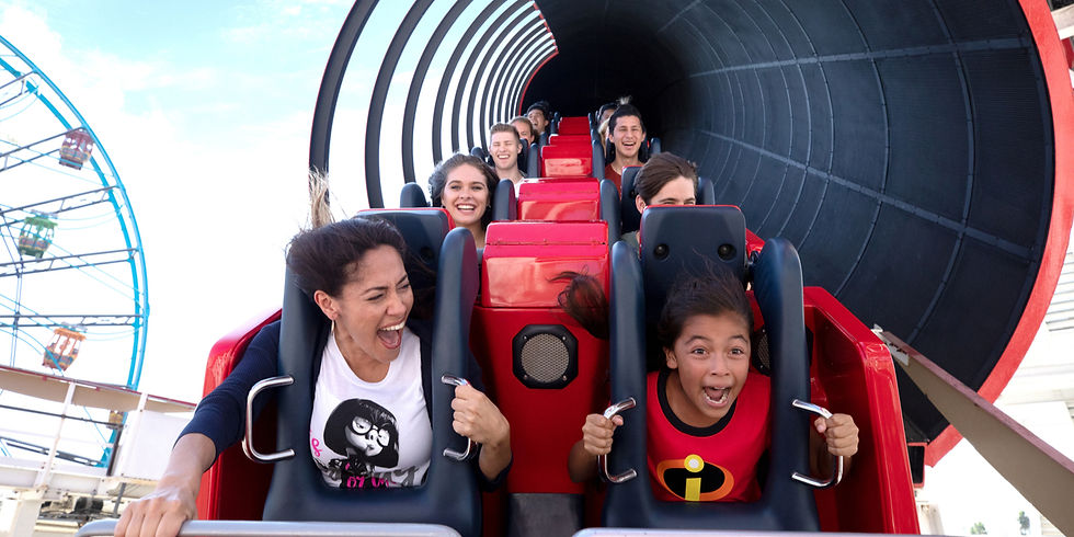 Incredicoaster, Disneyland