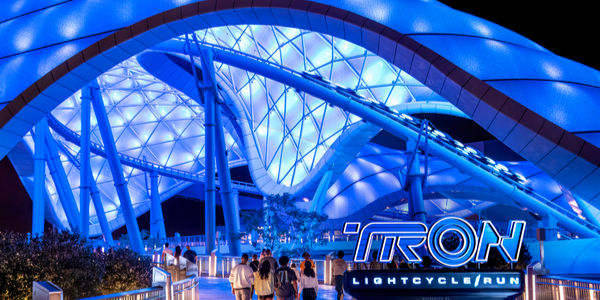 TRON Lightcycle Run, Magic Kingdom, Walt Disney World