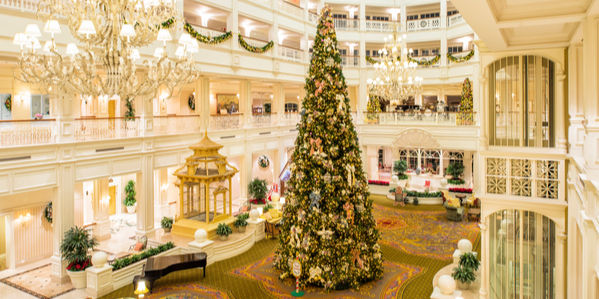 The Grand Floridian, Christmas in the Lobby, Walt Disney World