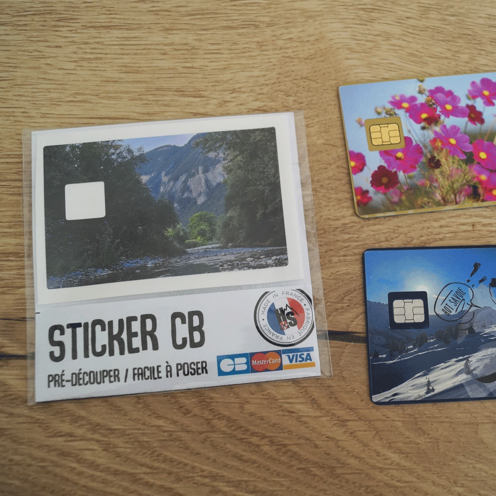 Stickers CB | Autocollant CB | Balade en rivière