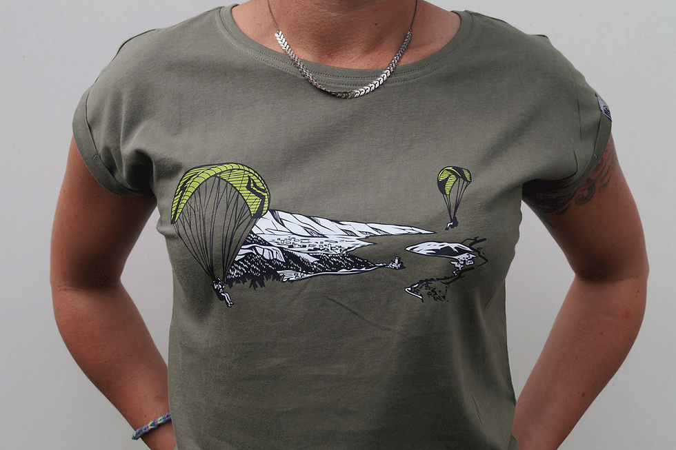 Thumbnail: Tee-shirt | Femme | Parapentes