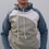 Thumbnail: Sweat capuche homme femme tricolore casual vert gris kaki dédié imaginé et fabriqué en haute-savoie chaud hiver