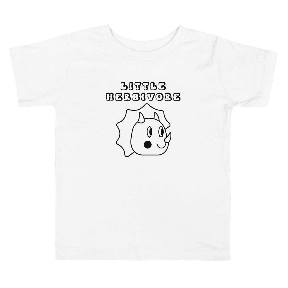 Thumbnail: Little Herbivore Toddler Short Sleeve Tee