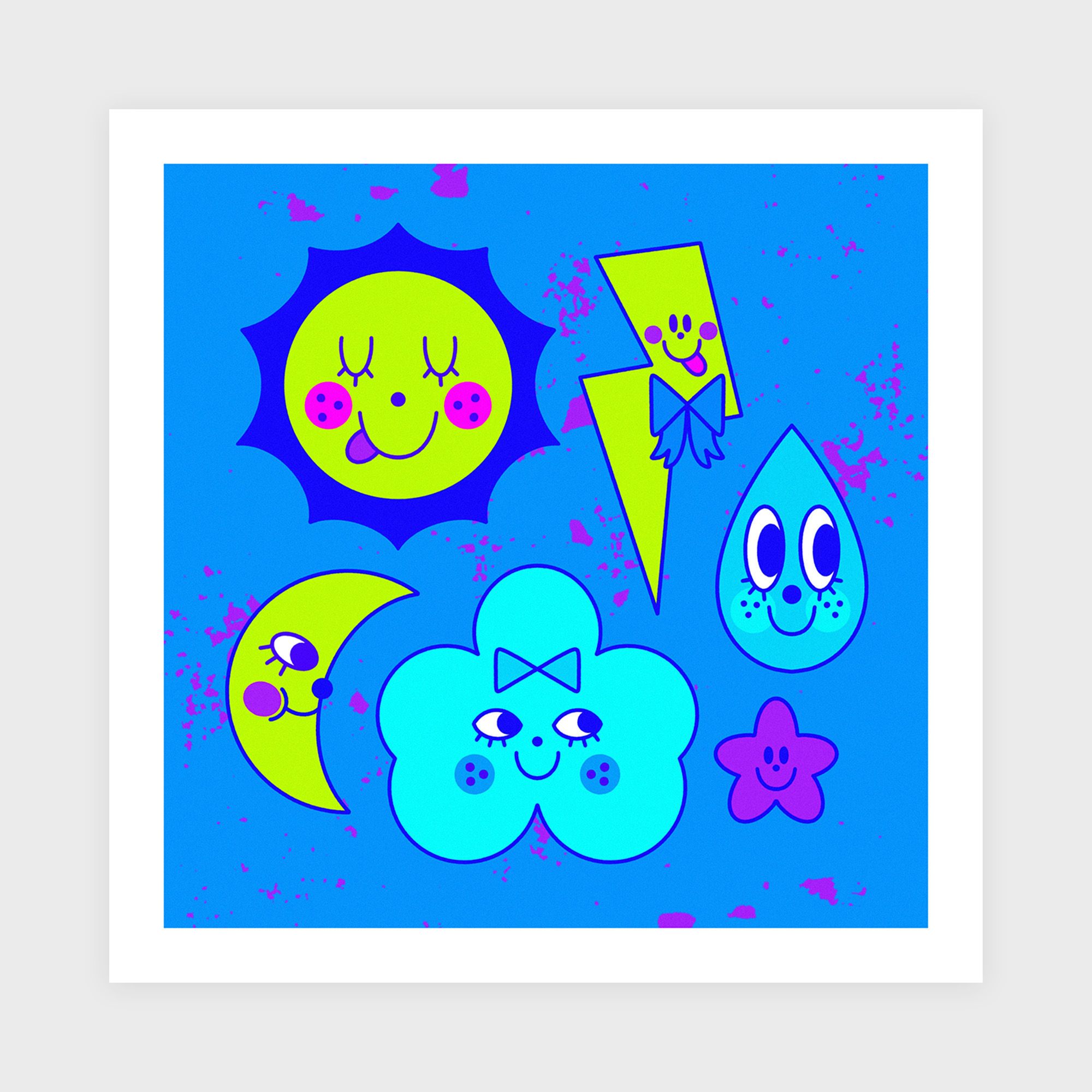 Weather Matte 8x8 Giclee Print