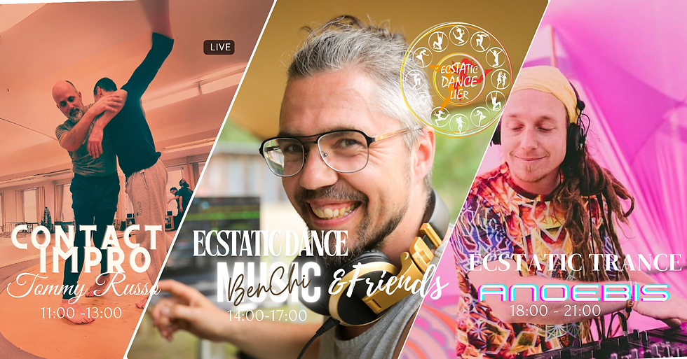 Ecstatic Dance & Trance + Contact Impro