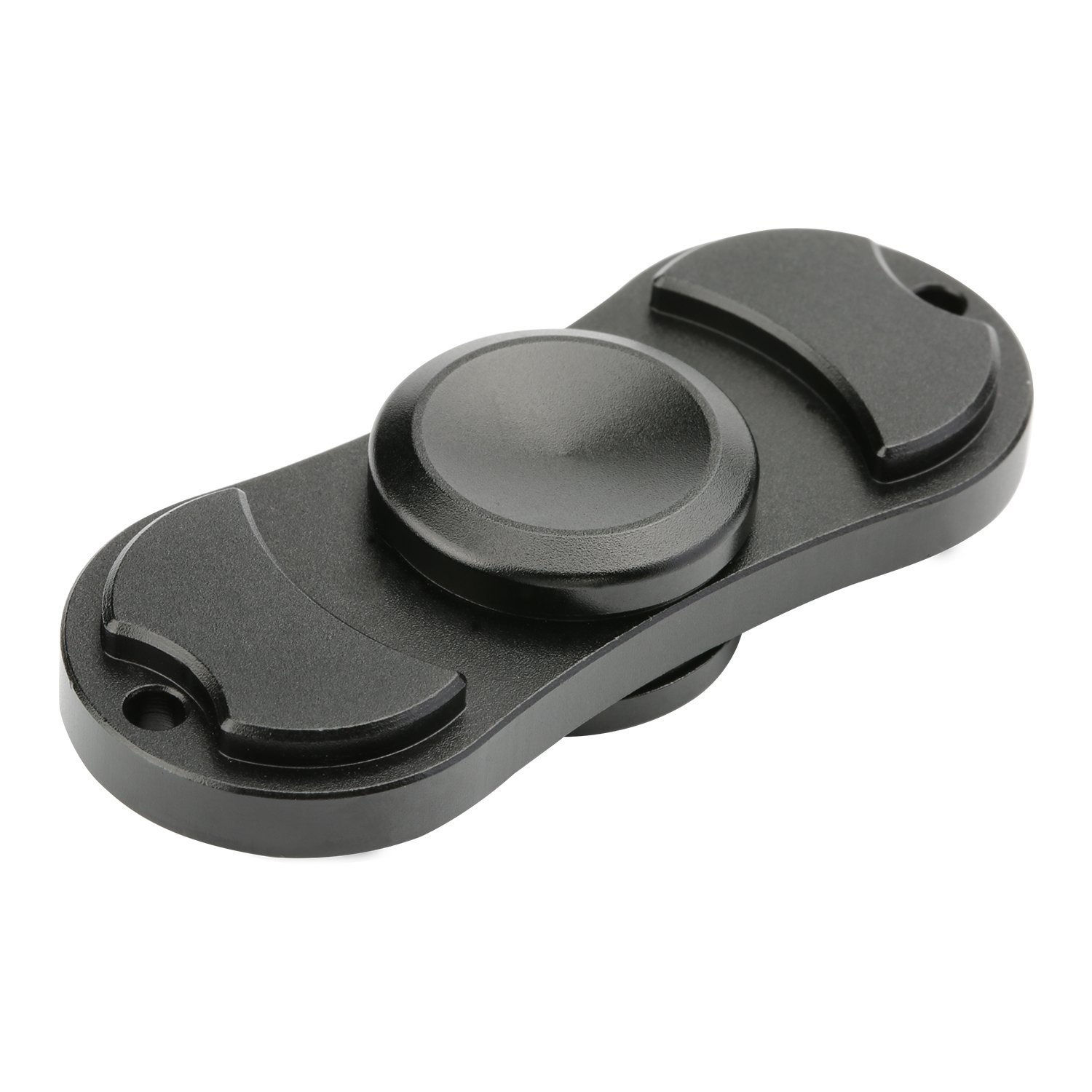 Metal 2 Sticks Fidget Hand Spinner BLACK