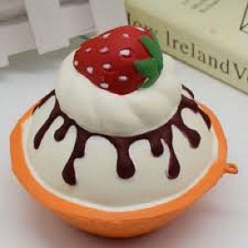 Thumbnail: ICE CREAM STRAWBERRY CUPCAKE SQUISHY TOY