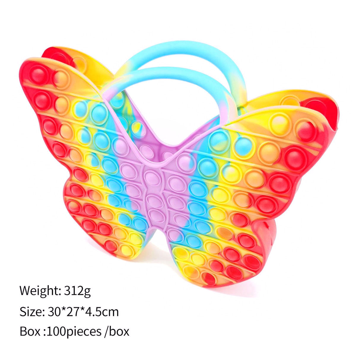 Butterfly Handbag Bubble Pop Toys