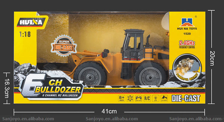Thumbnail: HUINA BULLDOZER