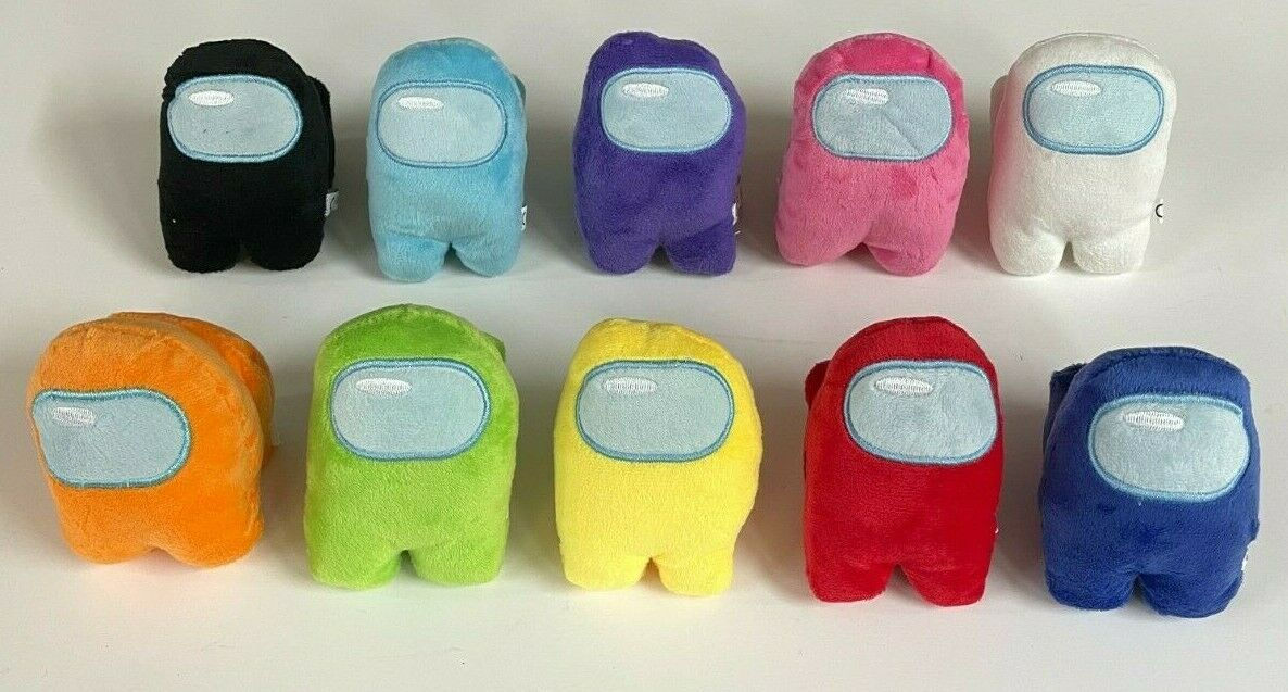 20cm Flat Eyes Robot AU Game Plush Toys