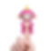 HAPPY FINGER MONKEY PINK