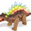 Thumbnail: Stegosaurus Dinosaur With Lights And Sounds (Brown)