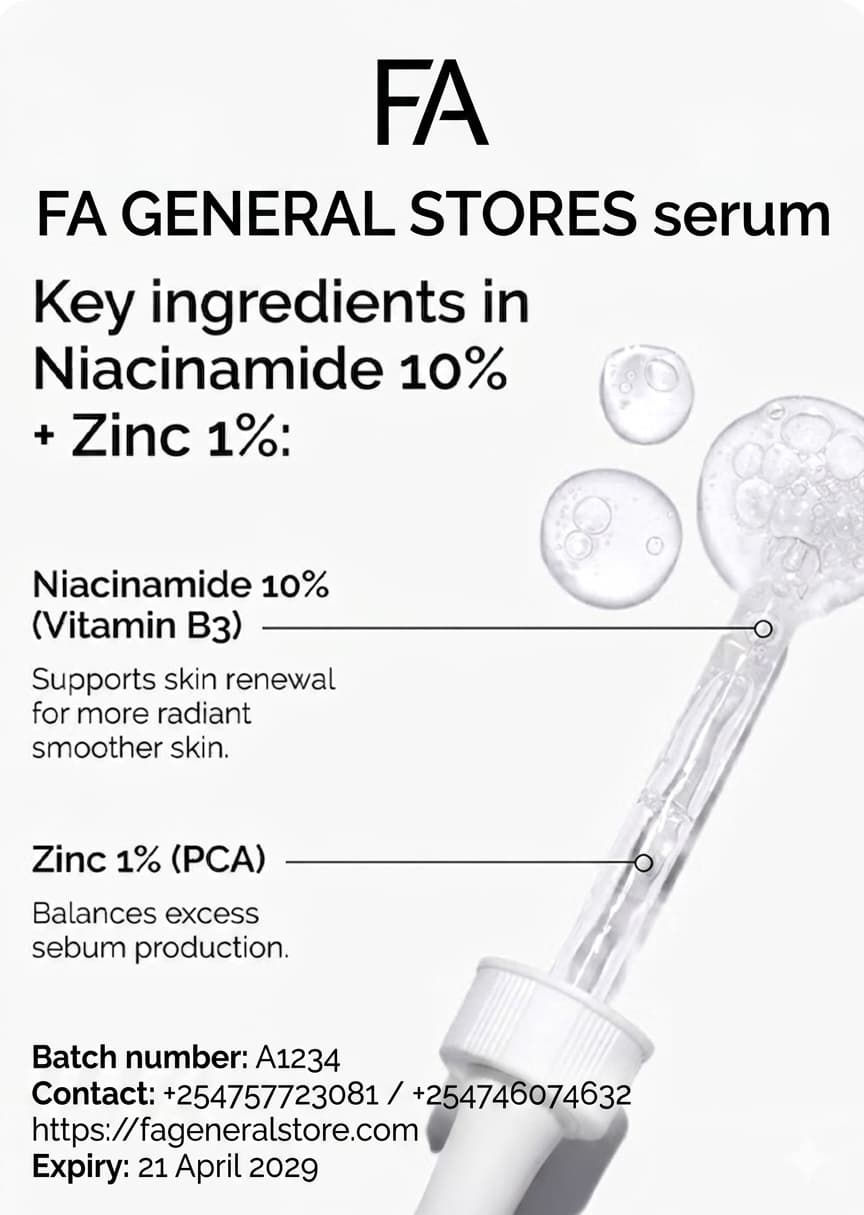 Niacinamide 10% + Zinc 1%