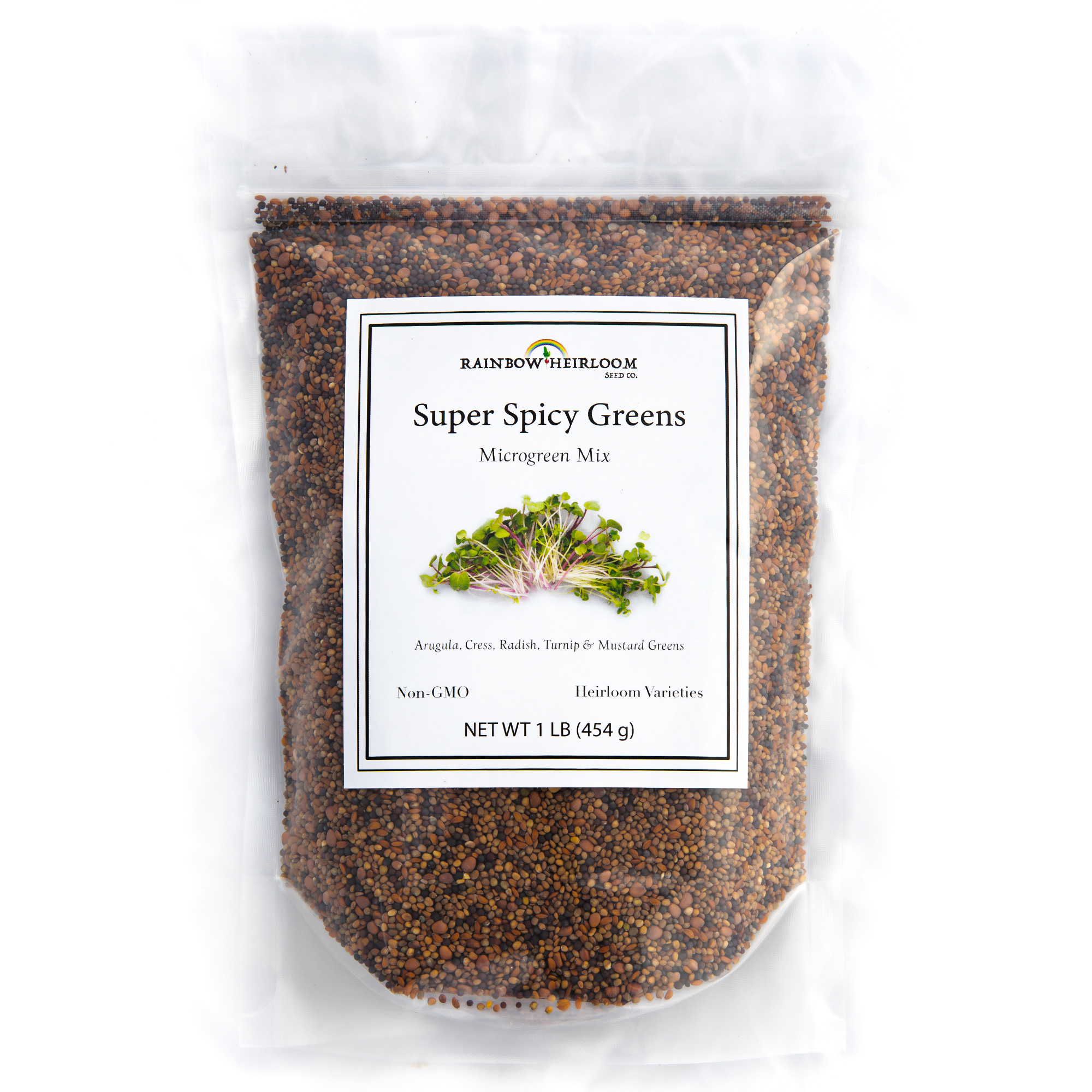 Super Spicy Greens Microgreen Mix