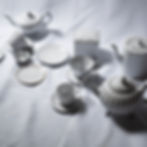 サムネイル： Astier de Villatte Fifine 6 Petals ベリースモールソーサー 7cm