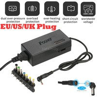 cópia de cópia de 96W Universal Laptop Power Charger Adapter 8Pcs 12V To 24V Adj
