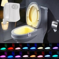 UV Sterilizer Toilet Night Light 8/16 Colors Changing Motion Activated Led Toile