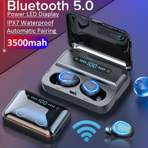 2020 Newest Mini Earbuds 8D HiFi CVC8.0 Noise Cancelling Bluetooth 5.0 Earphones